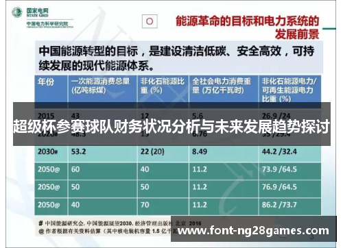 超级杯参赛球队财务状况分析与未来发展趋势探讨